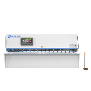QC12K NC Hydraulické nůžky s otočným nosníkem s E21S